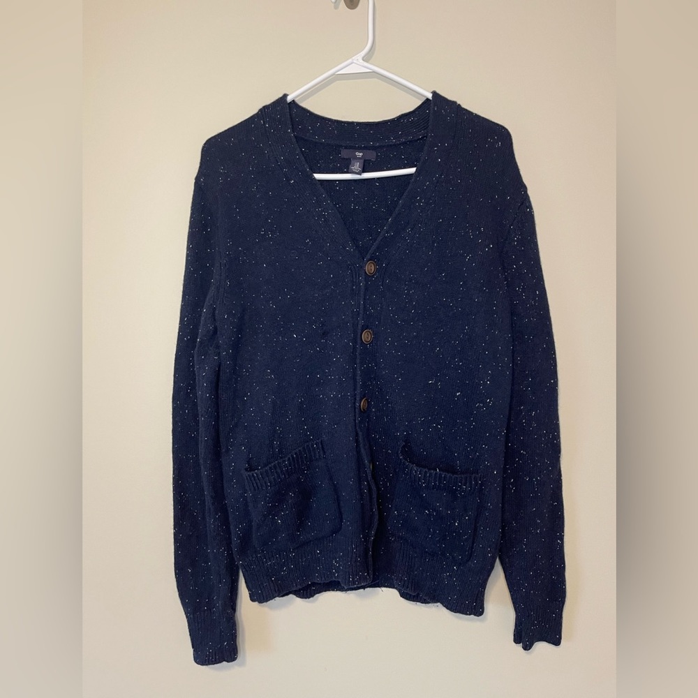 Men’s Navy Gap Cardigan (M)